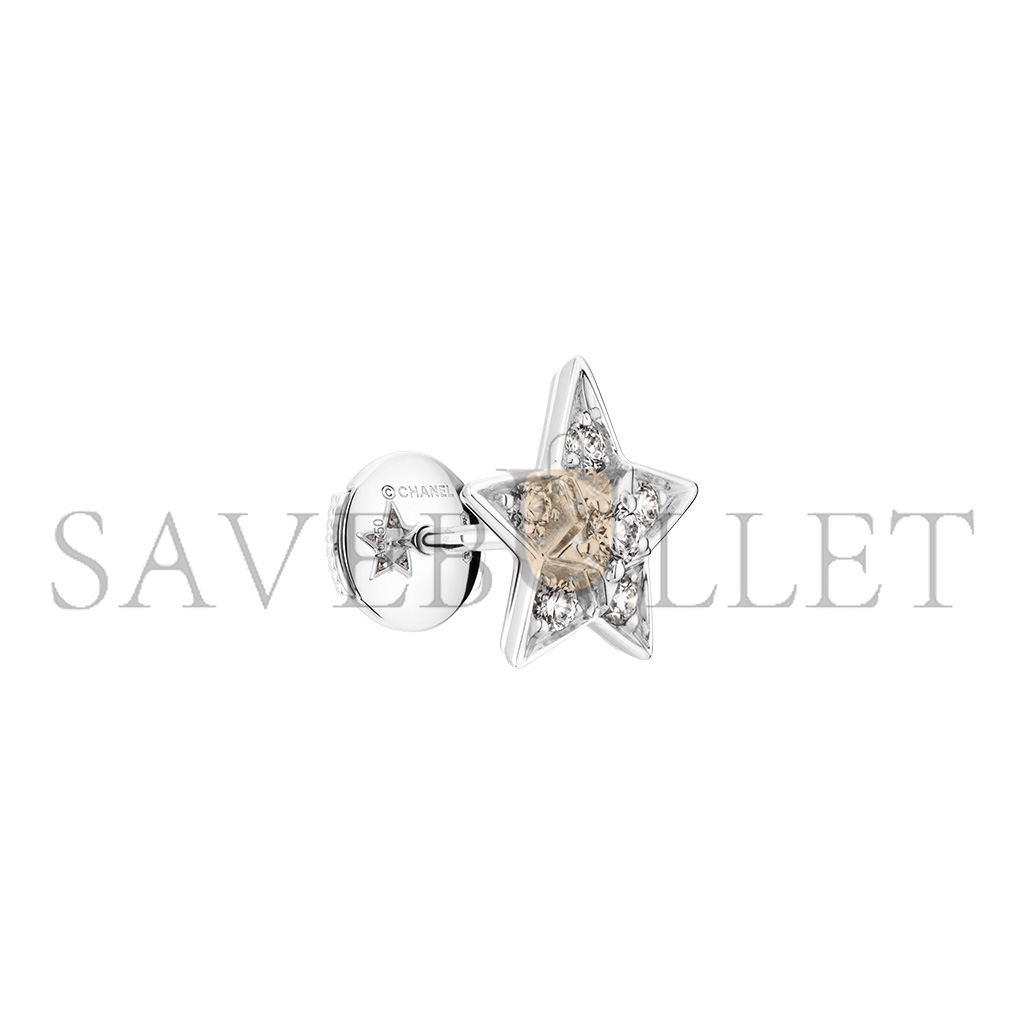 Ch*el comÈte gÉode earrings j0464